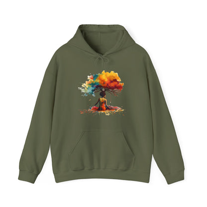 Cultural Artisttree Hooded Sweatshirt