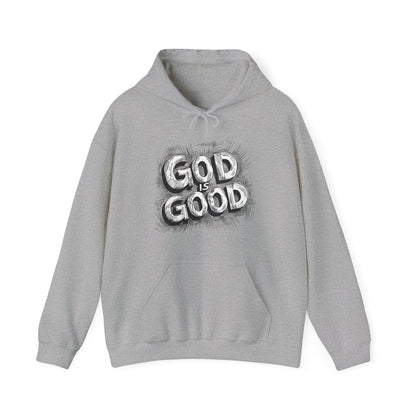 God is Good, All the Time Urban Graffiti Graphic Sweatshirt