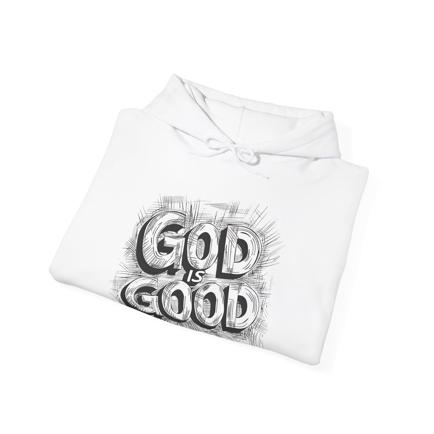 God is Good, All the Time Urban Graffiti Graphic Sweatshirt