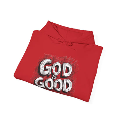 God is Good, All the Time Urban Graffiti Graphic Sweatshirt