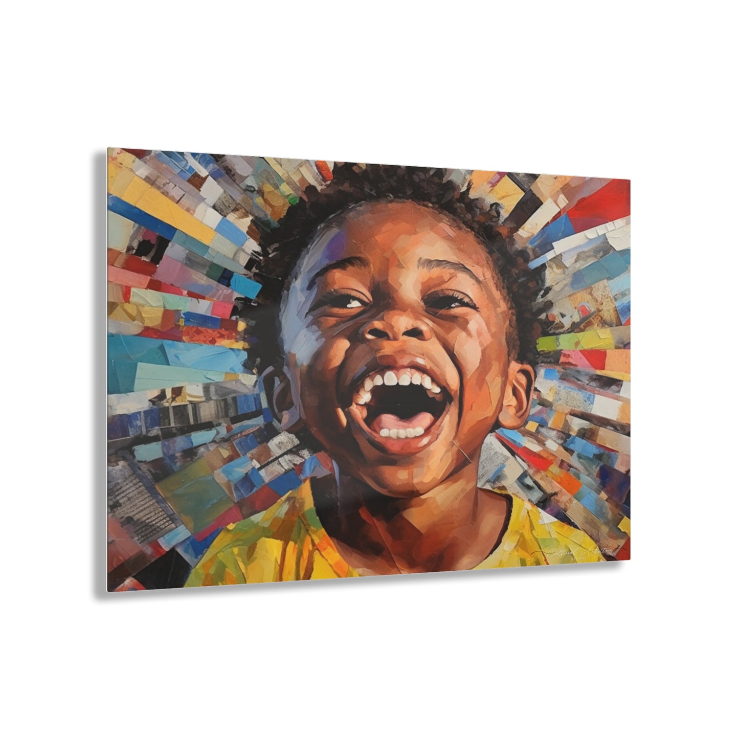 Acrylic Prints - Black Joy Series - Omari