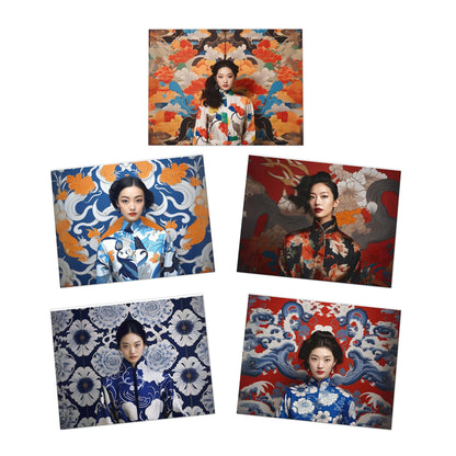 Tapestry of Women Series 5 Greeting Cards (5-Pack)