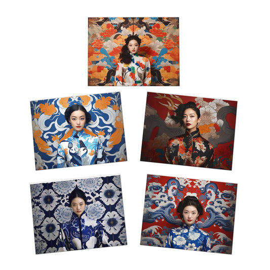 Tapestry of Women Series 5 Greeting Cards (5-Pack)