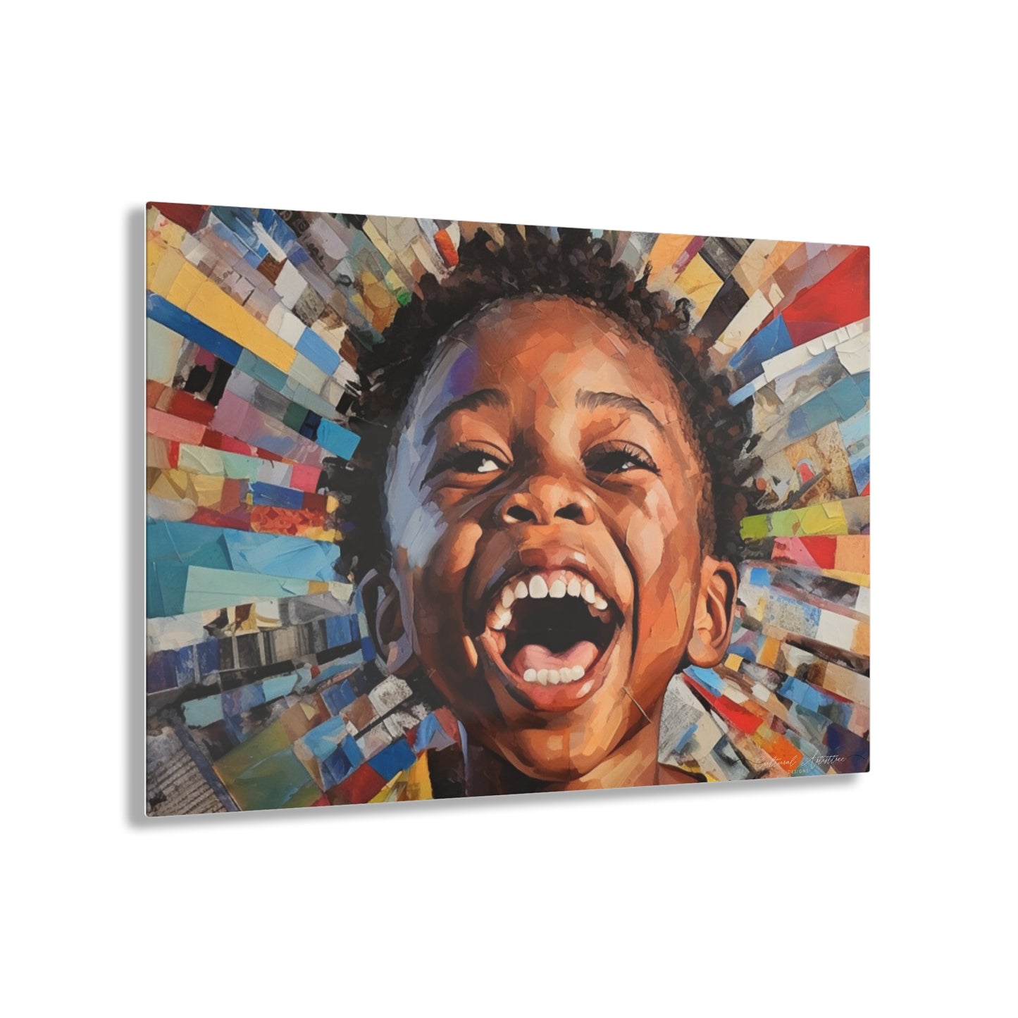 Acrylic Prints - Black Joy Series - Omari