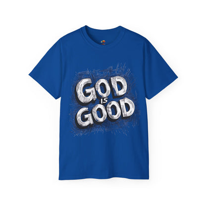 God is Good, All the Time Urban Graffiti Graphic Tee