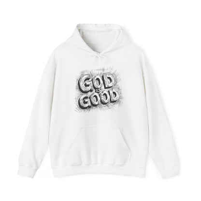 God is Good, All the Time Urban Graffiti Graphic Sweatshirt