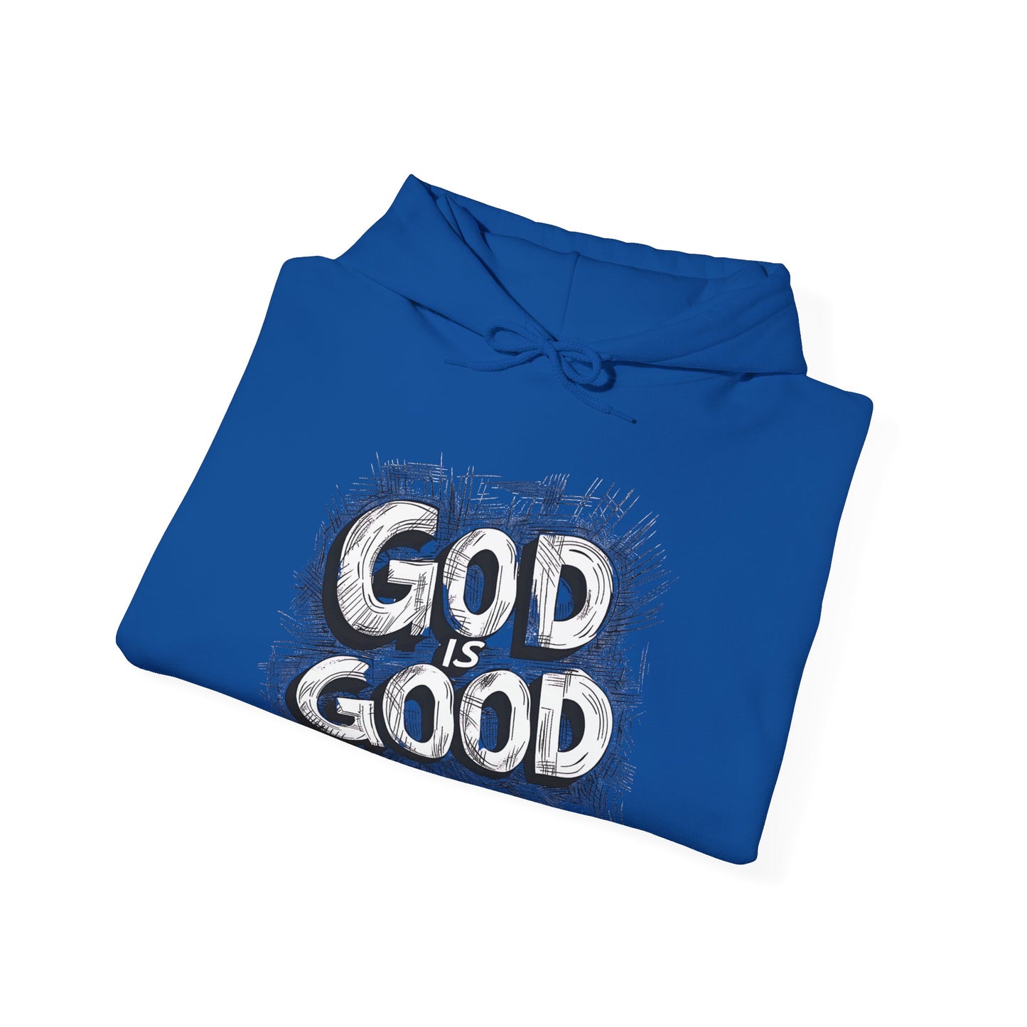 God is Good, All the Time Urban Graffiti Graphic Sweatshirt