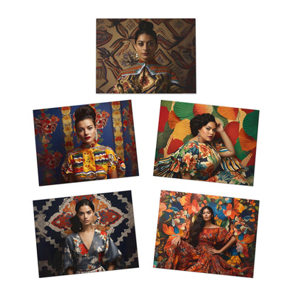 Tapestry of Woman Series 1 Greeting Cards (5-Pack)